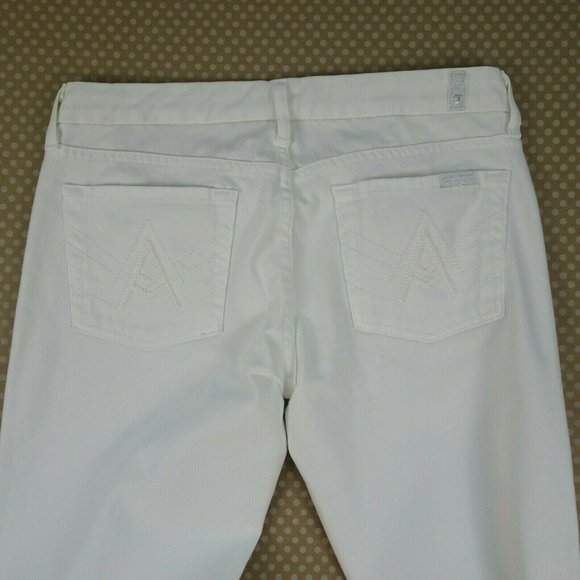 7 For All Mankind Jeans A Pocket Bootcut Flare 27 - Picture 4 of 12